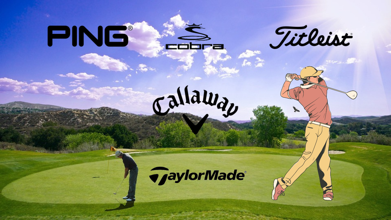 logos of golf club major brands